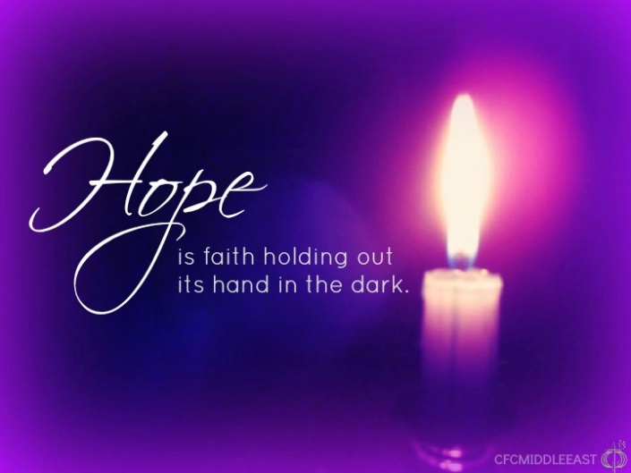 Sunday, December 1st, 2019 Advent The Candle of Hope First
